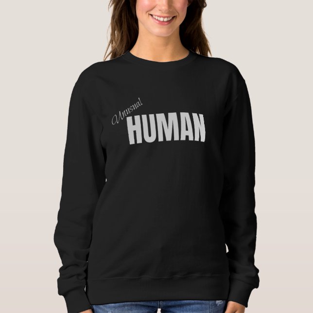 Sudadera Unusual Human Awkward Different Diverse Personalit (Anverso)