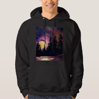Sudadera UP North Hoodie, pintura original de pamela Kivi