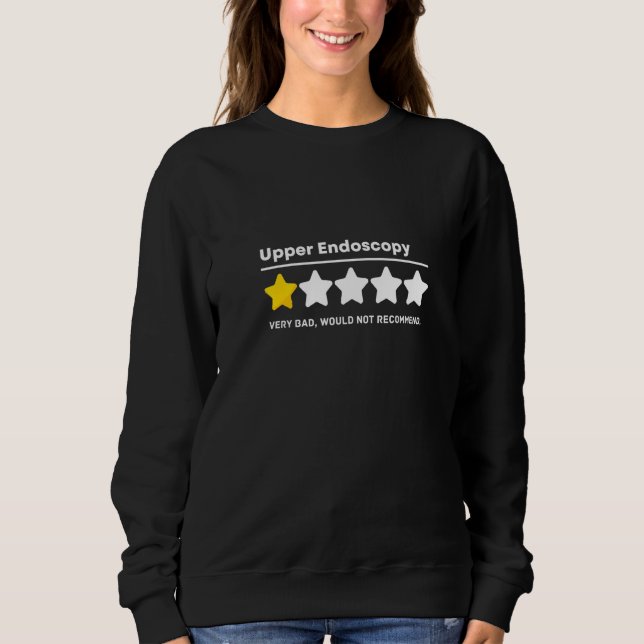 Sudadera Upper Endoscopy Common Surgeries Get Well Soon Med (Anverso)