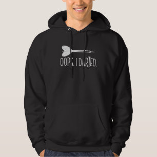 Sudadera Ups Me Equivoqué Lanzando Dardos Diagrama Dardos J