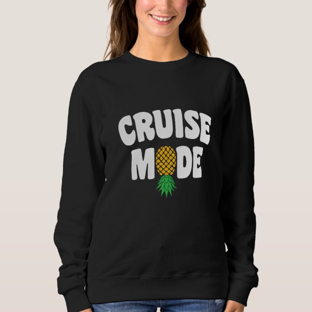 Sudadera Upside Down Pineapple Sharing Swinger Cruise (Anverso)