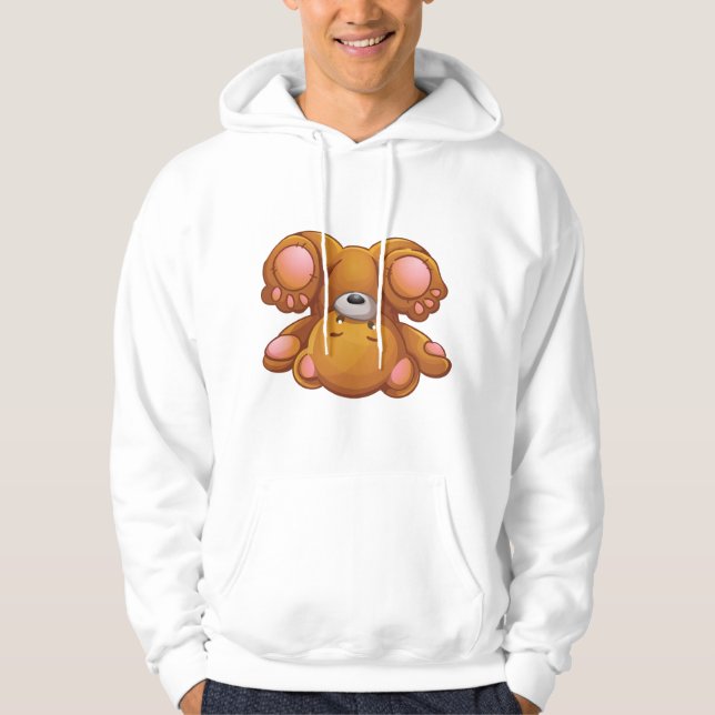 Sudadera Upside Down Teddy Bear (Anverso)