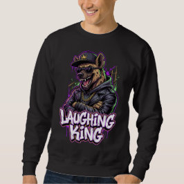 Sudadera Urban Graffiti Hyena Laughing King Wall Art