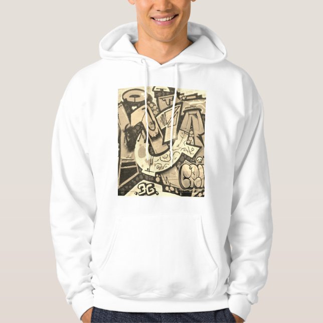 Sudadera Urban Graffiti Street Art Style hoodie (Anverso)