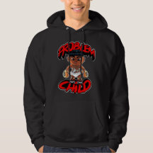 Sudadera urbana de ropa callejera Problem Child