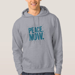 Sudadera Urgente "PAZ. AHORA". Camiseta gráfica