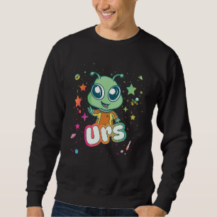 Sudadera URS - Nombre de niño pequeño con un extraño lindo