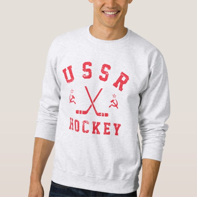 Sudadera URSS Hockey sobre hielo (Anverso)
