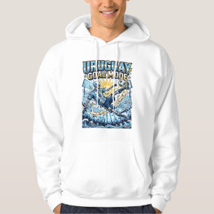 Sudadera Uruguay Modo Gol Esqueleto Delantero Naciones Diná