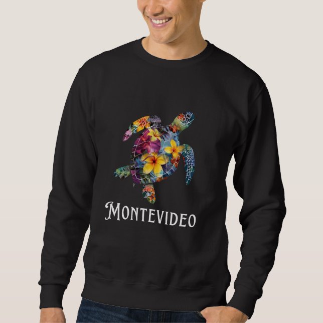 Sudadera Uruguay Montevideo Turte Montevideo (Anverso)
