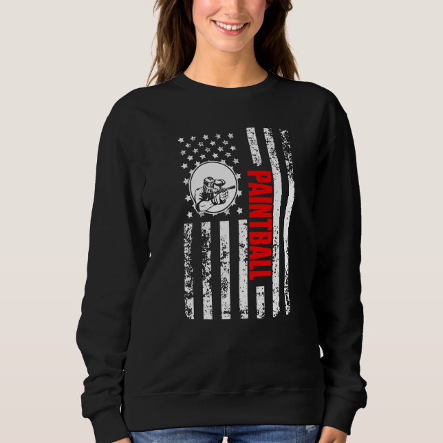 Sudadera US American Flag Team Shooting Sports Patriotic Pa (Anverso)
