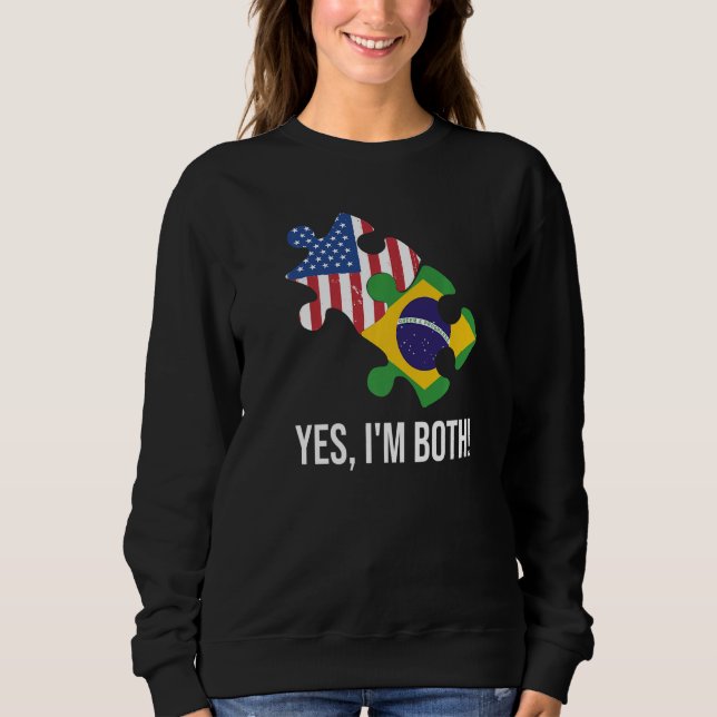 Sudadera US Brazilian Dual Citizenship Premium (Anverso)