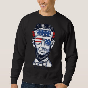 Sudadera Usa 4 De Julio Gráfico Patriótico Estadounidense 1