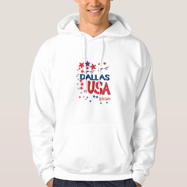 SUDADERA USA DALLAS (Anverso)