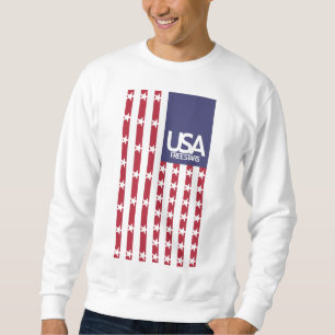 SUDADERA USA/EEUU FREE STARS FLAG BY MASANSER PIXELAT