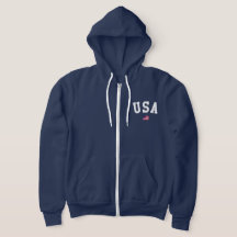 USA flag varsity