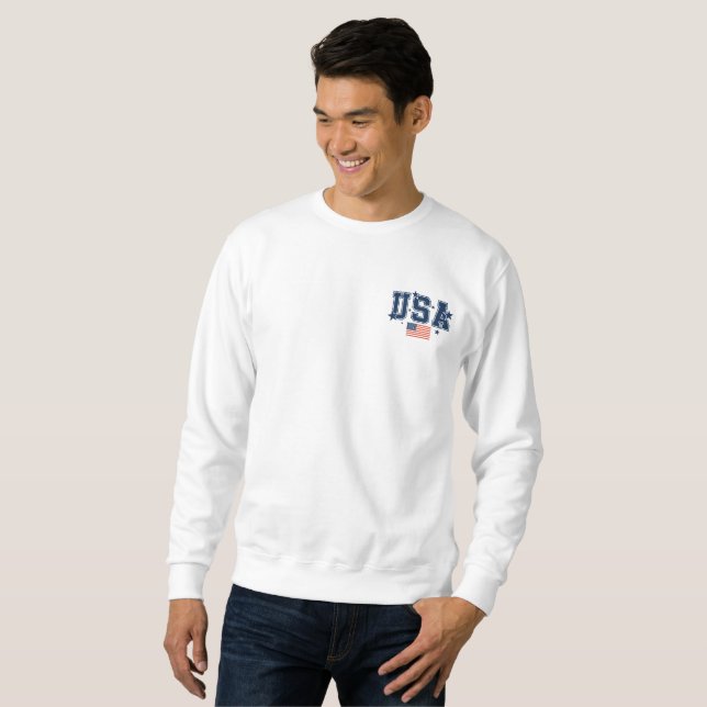 Sudadera USA Hombres (Anverso completo)