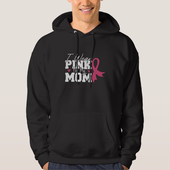 Sudadera Usa Madre Rosa Familia Materna Con Cáncer De Mama (Anverso)