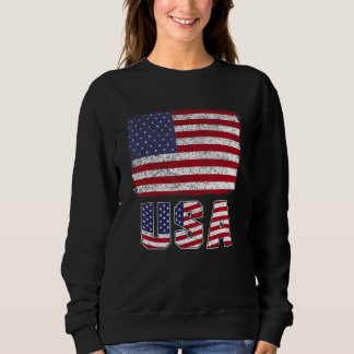 Sudadera USA Patriotic American Flag For Men Women Kids Boy