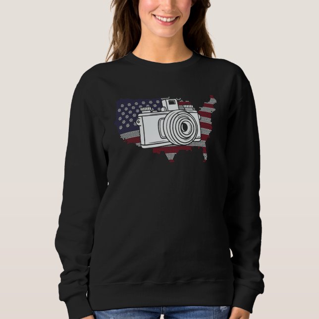 Sudadera USA Photography Camera Picture Image Resolution Ph (Anverso)