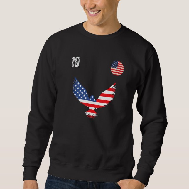 Sudadera USA Soccer American Football USA Soccer Eagle Prem (Anverso)