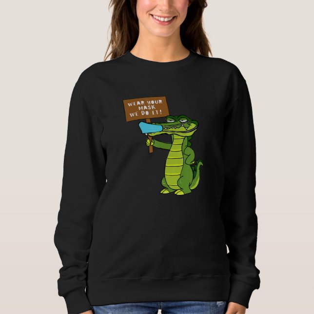Sudadera Usa Tu Liligador De Máscara De Cara (Anverso)