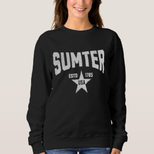 Sudadera USA Vintage Merch Souvenir Visita Sumter South Car