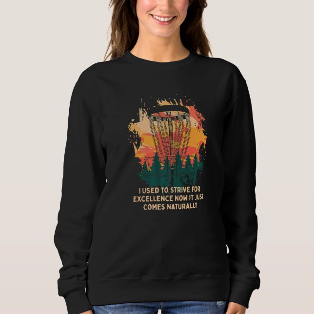 Sudadera Usado Para Luchar Por Excelencia Concurso De Golf  (Anverso)