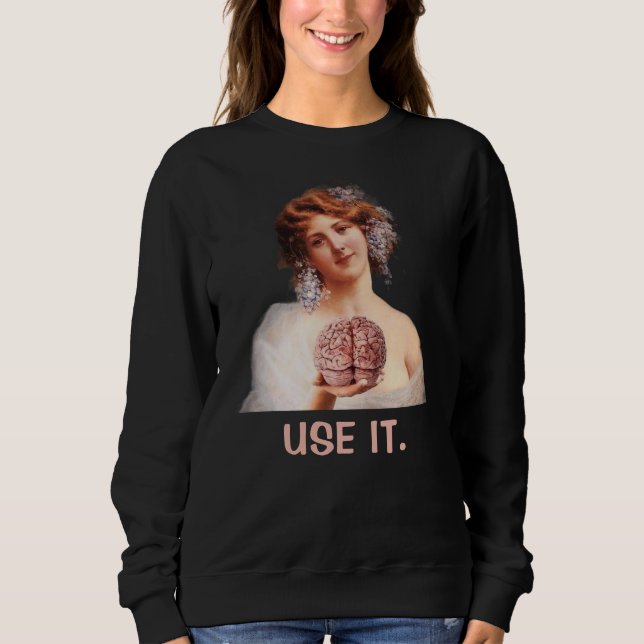 Sudadera Úsalo, Chicas Divertidas (Anverso)
