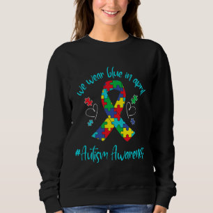 Sudadera Usamos Azul En Abril La Mejor Conciencia De La Aut