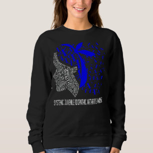 Sudadera Usamos Azul Para El Álbum Idiopático Juvenil Sisté