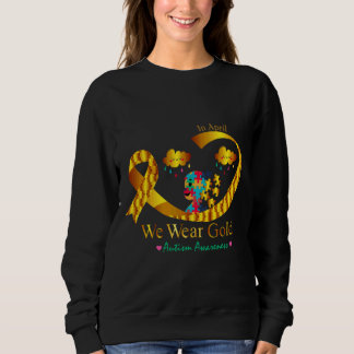 Sudadera Usamos Oro Para El Mes De Conciencia Del Autismo A