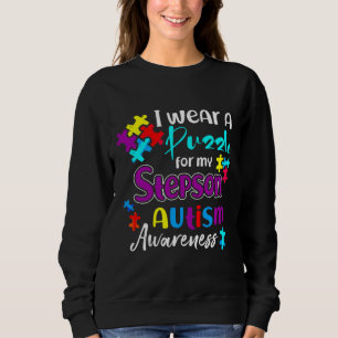 Sudadera Usar rompecabezas Mi Stepson Autism Awareness Step