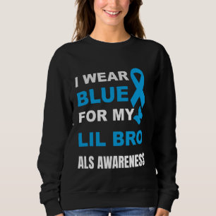 Sudadera Usé AZUL PARA MI CONCIENCIA DE LIL BRO ALS