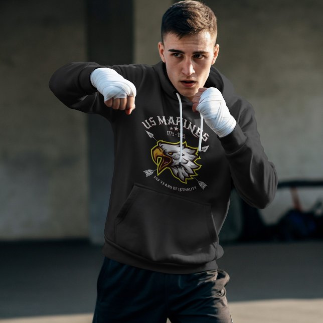 Sudadera USMC 250 años de letalidad Hoodie (Subido por el creador)