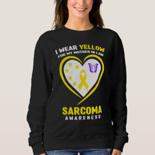 Sudadera Uso Amarillo Para Mi Madre En El Awarene De Sarcom