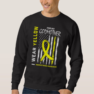 Sudadera Uso Amarillo Para Mi Madrina Con Conciencia De La