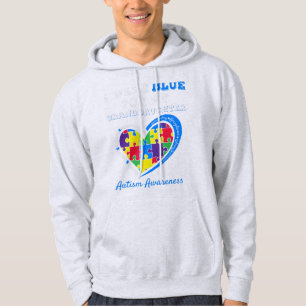 Sudadera Uso Azul Para Concienciar Al Autismo Familias Que