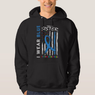 Sudadera Uso Azul Para Mi Hermana Autismo Conciencia De Est