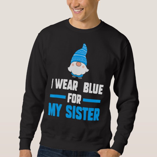 Sudadera Uso Azul Para Mi Hermana Autista (Anverso)