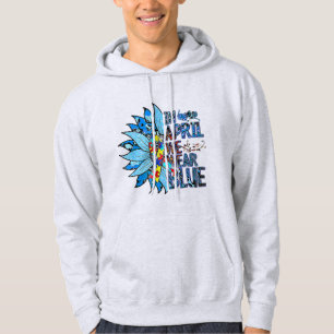 Sudadera Uso Azul Para Mi Hermano Autismo Sensibilización A