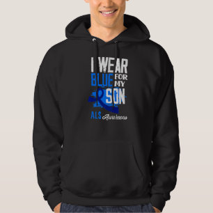 Sudadera Uso Azul Para Mi Hijo Apoya Als Conciencia