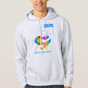 Sudadera Uso Azul Para Mi Hijo Día De Conciencia De Autismo