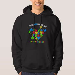 Sudadera Uso Azul Para Mi Hijo Mes De Conciencia Sobre El A