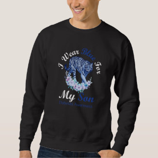 Sudadera Uso Azul Para Mi Hijo Mes De Conciencia Sobre La D