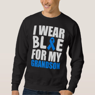 Sudadera Uso Azul Para Mi Nieto Autism Awareness Ribbo