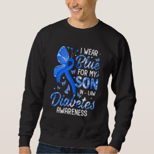 Sudadera Uso Azul Por Hijo En La Ley Diabetes Conciencia Fa
