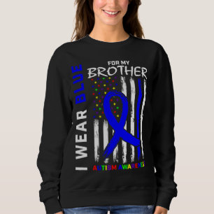 Sudadera Uso Azul Por Mi Hermano Autismo Conciencia America