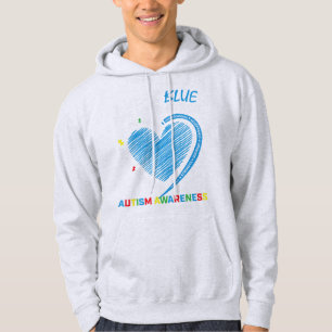 Sudadera Uso el azul para el producto de sensibilización s