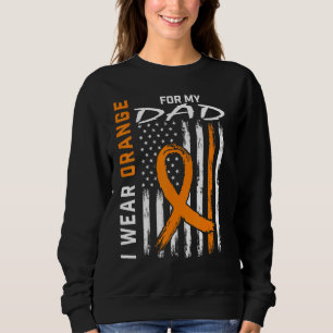 Sudadera Uso Naranja Para Mi Papá Con Awaren De Esclerosis